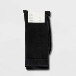 Budget 👍 Women's 3pk Crew 🧦 Socks - A New Day™ 4-10 Black 😍