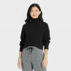 Deals 🛒 Women's Lightweight Turtleneck Pullover Sweater - A New Day™ ⌛ -A New Day Sales 2022 unnamed file 4326