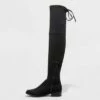 Wholesale 😉 Women's Sidney Over the Knee 🥾 Boots - A New Day™ Black 🎉 -A New Day Sales 2022 unnamed file 434