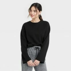 Best Sale 🎁 Women's Ottoman Sweatshirt - A New Day™ 💯 -A New Day Sales 2022 unnamed file 4413