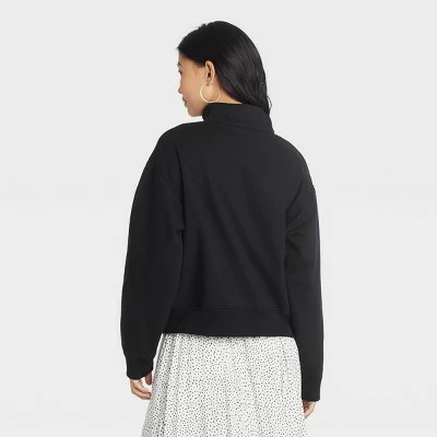 Promo ๐ Women's Fleece Quarter Zip Sweatshirt - A New Dayโข ๐ 3 Promo ๐ Women's Fleece Quarter Zip Sweatshirt - A New Dayโข ๐