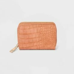 Brand new 👏 Women's Small Zip Wallet - A New Day™ Black ❤️ -A New Day Sales 2022 unnamed file 4475