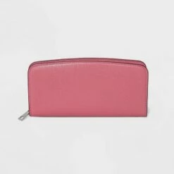 Hot Sale 🥰 Women's Zip Wallet - A New Day™ Brown 🔔 -A New Day Sales 2022 unnamed file 4505