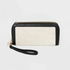 Outlet 😉 Women's Double Zip Wallet - A New Day™ Brown 😍 21 Outlet 😉 Women's Double Zip Wallet - A New Day™ Brown 😍 -A New Day Sales 2022 unnamed file 4515