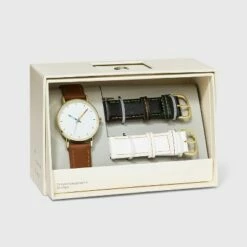 Buy ๐ Women's Rainbow Dial Strap โ Watch with Changeable Straps - A New Day™ Brown/Black/White ๐ 6 Buy ๐ Women's Rainbow Dial Strap โ Watch with Changeable Straps - A New Day™ Brown/Black/White ๐ -A New Day Sales 2022 unnamed file 4571