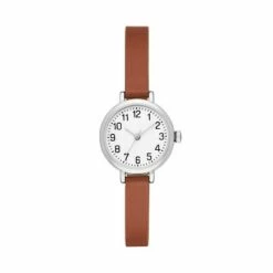 Promo 🎁 Women's Strap ⌚ Watch - A New Day™ Silver ✔️