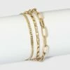 Promo 🌟 Paperclip Chain Bracelet Set - A New Day™ Gold ✨ 2 Promo 🌟 Paperclip Chain Bracelet Set - A New Day™ Gold ✨ -A New Day Sales 2022 unnamed file 503