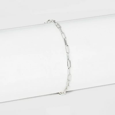 Top 10 🔥 Sterling Silver Paperlink Chain Bracelet - A New Day™ 🥰 6 Top 10 🔥 Sterling Silver Paperlink Chain Bracelet - A New Day™ 🥰 - Image 4