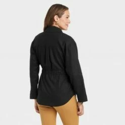 Best Sale 😍 Women's Linen Utility 👚 Shirt Jacket - A New Day™ 👍