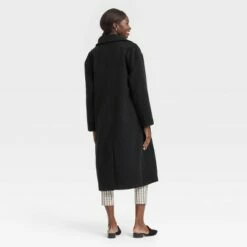 Discount ✔️ Women's Relaxed Fit Top Overcoat - A New Day™ 🧨