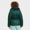 Best Sale 👏 Women's Medium Length Shine Puffer Jacket - A New Day™ 😀 -A New Day Sales 2022 unnamed file 583