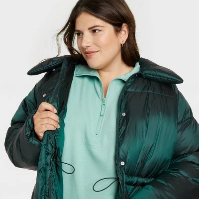 Best Sale ๐ Women's Medium Length Shine Puffer Jacket - A New Dayโข ๐ 5 Best Sale ๐ Women's Medium Length Shine Puffer Jacket - A New Dayโข ๐ - Image 3