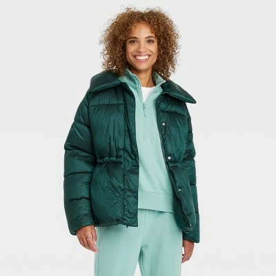 Best Sale ๐ Women's Medium Length Shine Puffer Jacket - A New Dayโข ๐ 6 Best Sale ๐ Women's Medium Length Shine Puffer Jacket - A New Dayโข ๐ - Image 4