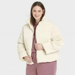 Cheap 🛒 Women's Short Iridescent Puffer Jacket - A New Day™ ✨ -A New Day Sales 2022 unnamed file 600