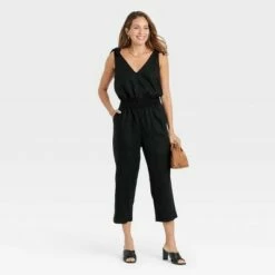 Wholesale ⭐ Women's Sleeveless Tie-Shoulder Jumpsuit - A New Day™ 🥰 -A New Day Sales 2022 unnamed file 670