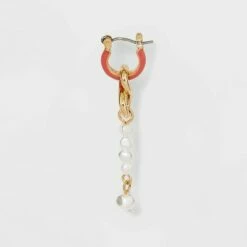 Best Sale 🥰 Huggie Hoop Earrings - A New Day™ Rust 🥰