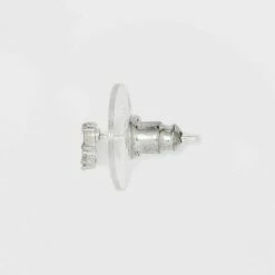 Top 10 🌟 Sterling Silver Cubic Zirconia and Faux Opal Stud Earring Set 3pc - A New Day™ 👍