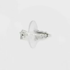 Best reviews of 😉 Sterling Silver Rectangle Pear Cubic Zirconia Stud Earring Set 4pc - A New Day™ 💯