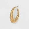 Wholesale 💯 Round Shrimp Hoop Earrings - A New Day™ Gold ❤️ -A New Day Sales 2022 unnamed file 950